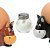 Lustige Pferde Eierbecher aus Kunststein 2er Set. Ideal als Geschenk für das lustige Frühstück mit Partner oder in Familie. Spaß am Frühstückstisch