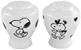 Peanuts 0121749 Salz- und Pfefferstreuer Snoopy, 2-teilig, Porzellan, weiß