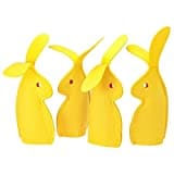 TCHIBO 4er-Set Eierwärmer BIG BUNNY, 4 große Hasen aus Filz, Ostern-Deko-Hase, Osterhase