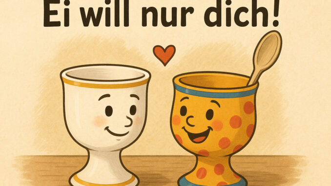 Eierbecher Liebesgeschichte Eierbecher Liebesgeschichte