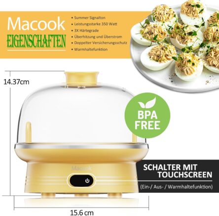 Macook Eierkocher 3 Macook Eierkocher 3