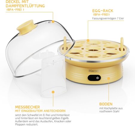 Macook Eierkocher 4 Macook Eierkocher 4