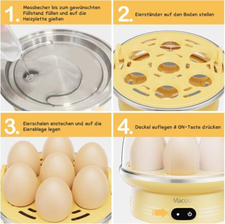 Macook Eierkocher 5